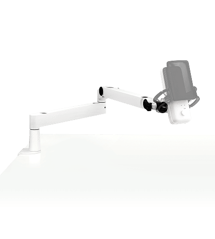 Wave Mic Arm LP - White | Mic Boom Arm for Desks | Elgato